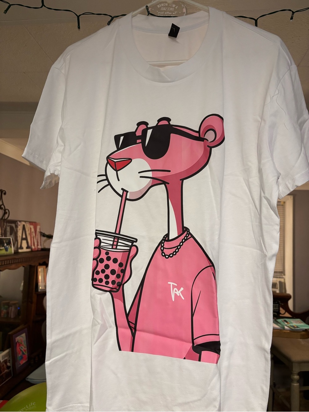 NEW Pink Panther Graphic T-Shirt